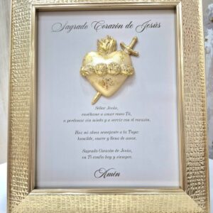 Porta retrato sagrado corazon de Jesus