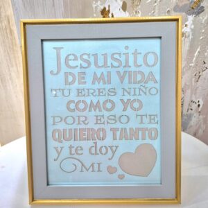 Porta retrato Jesusito de mi vida