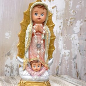 Virgen Guadalupe Niña 20 cm