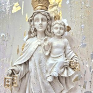 Busto virgen del Carmen