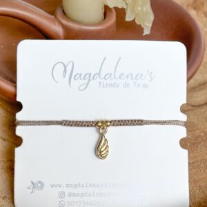 Pulsera Hilo Alita Rodio