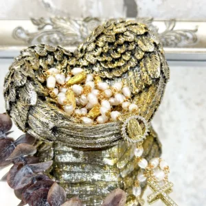 Joyero de alitas de ángel