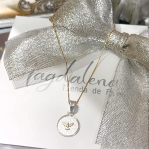 Cadena Oro Plata Espiritu Santo