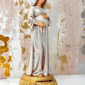 Virgen dulce espera cofre de 23cm