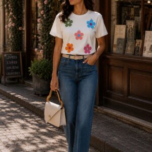 Camiseta en sus manos