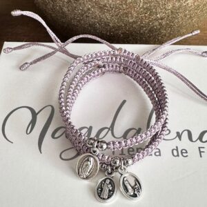 Pulsera Santos lila