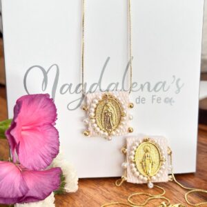 Escapulario Virgen de Guadalupe / Medalla Milagrosa